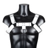 BDSMaster Harnais Simili Harnis Blanc